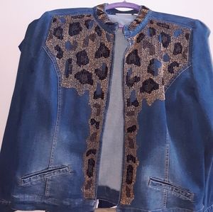 CHICO'S denim jacket
